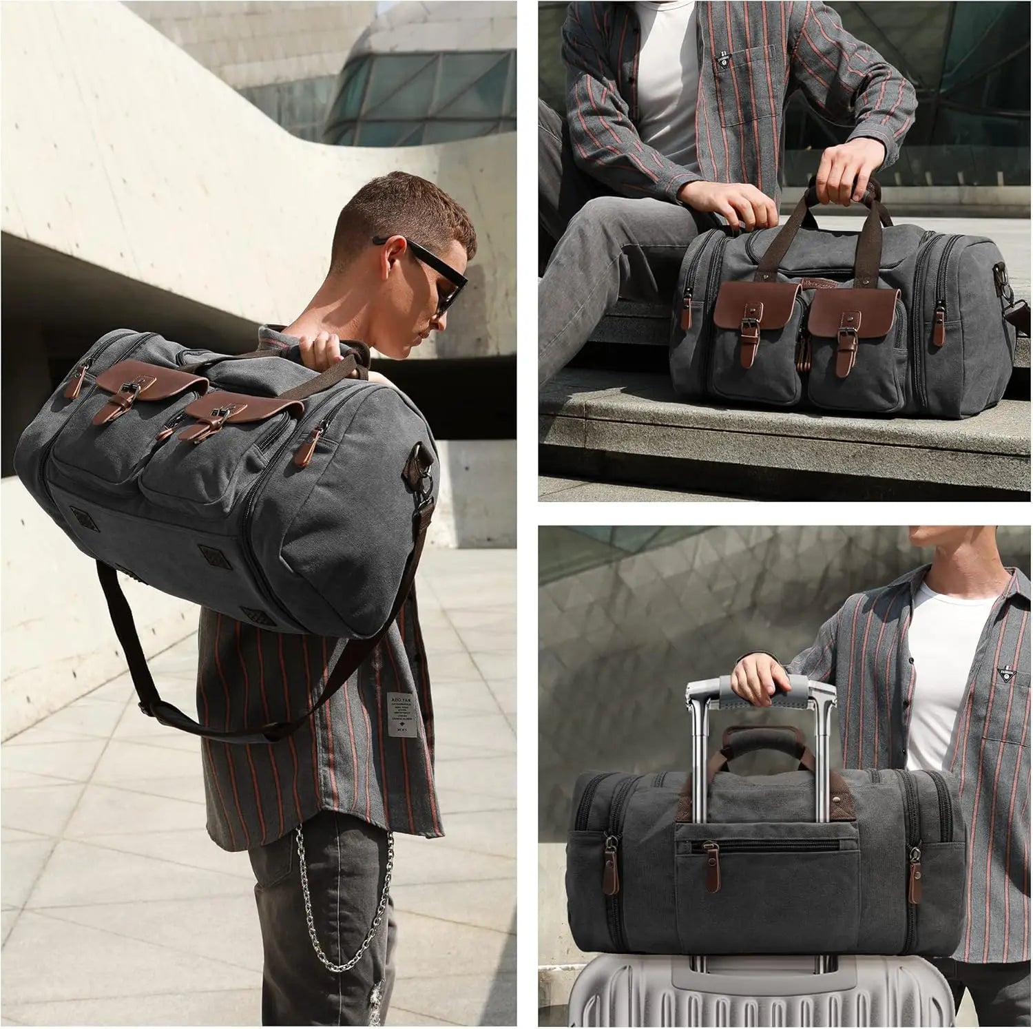 RoamRoll™ Expedition Duffle 60L Travel Bag
