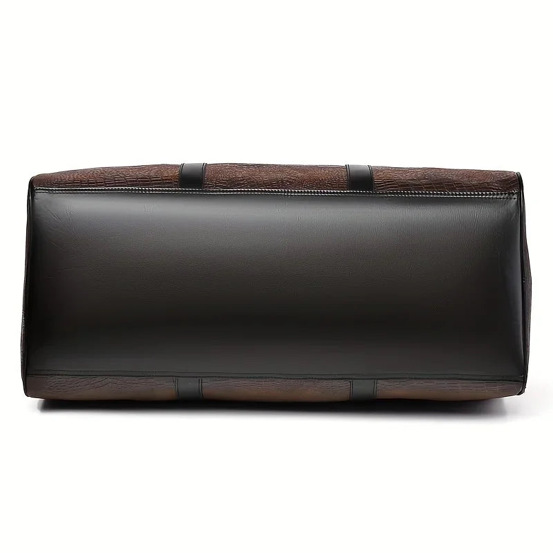 RoamRoll™ Noir Croc Duffel